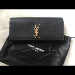 Saint Laurent monogram Kate clutch